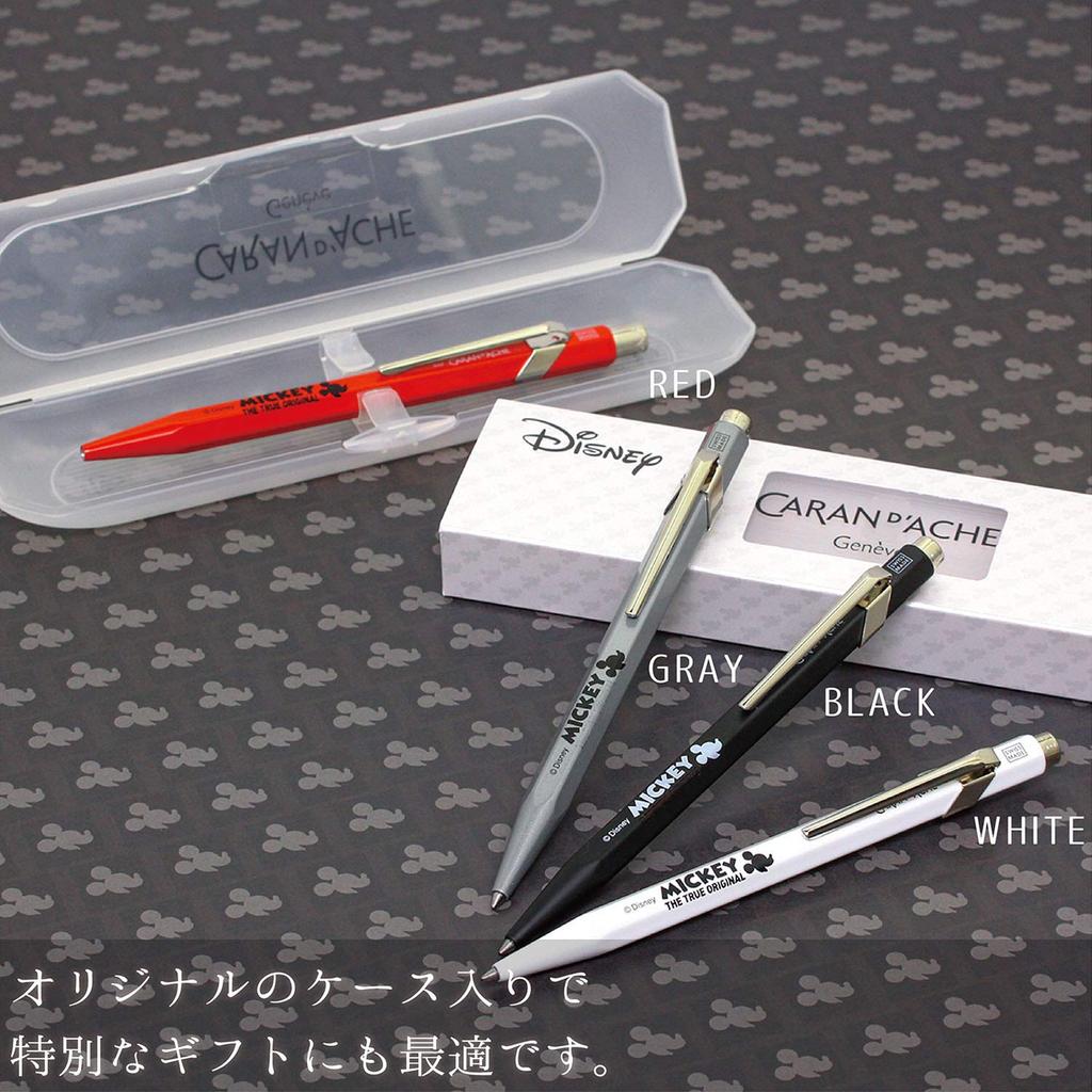 Шариковая ручка Sunstar Stationery Disney Caran 849 Mickey 90th Black S4643712 d'Ache Oil-Based