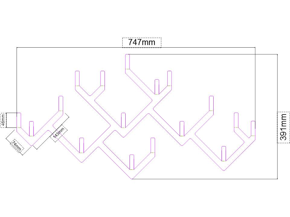 Decorizzly® Vassti Metal Wall Hanger