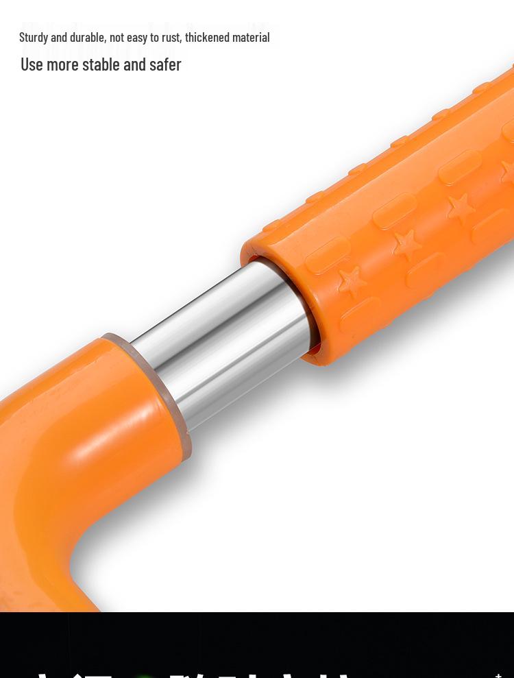 Ванная комната Поручень U-образной формы для пожилых - Безбарьерная нейлоновая ручка для душа/туалета