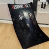 Игровой фильм Resident Evil Пляжное полотенце Банные полотенца для девочки Микрофибра Быстросохнущее Без песка Пляж Йога Спа Тренажерный зал Бассейн