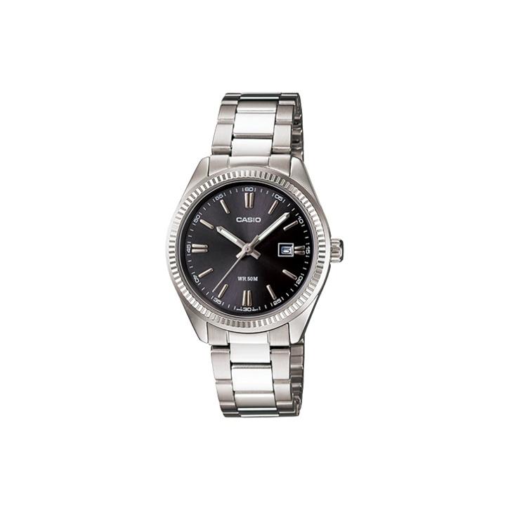 Casio Мужские часы Стандартной серии Черные MTP-1302D-1A1V MTP-1302D-1A1V