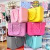 EVA Beach Bogg Bag Waterproof Summer Storage Basket for Outdoor Travel Picnic Bag Women Shopping Tote Bag Rubber Handbag