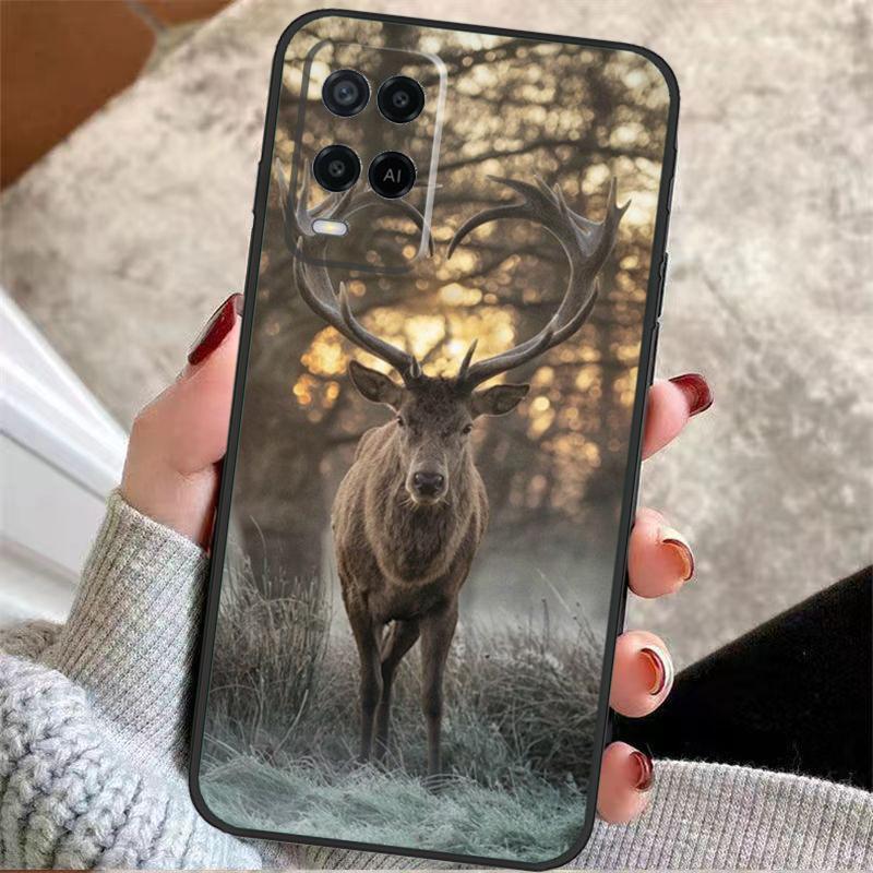 ПОТРЯСАЮЩИЙ ЧЕХОЛ С ОЛЕНЕМ Для Oppo A57 A17 A77 A40 A78 A54 A74 A94 A76 A16 A96 A18 A60 A80 A38 A58 A98 A15 A5 Pro