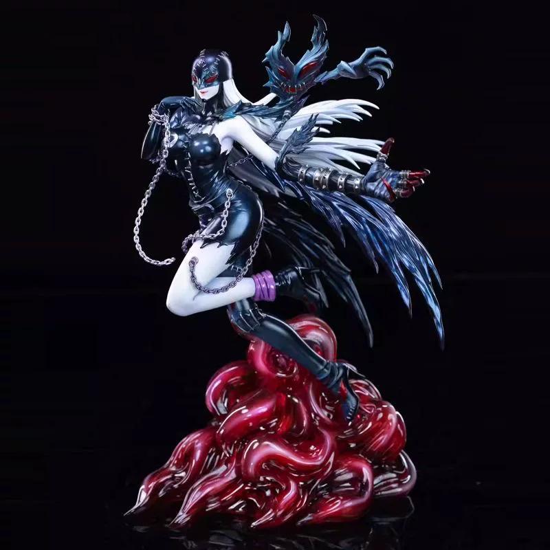 New Lady Devimon Anime Figures Digimon Figure 24cm Model Toys Collection Desk Ornament Pvc Decor Statue Custom Gifts