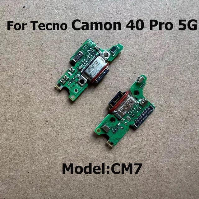 Маленькая плата заглушки для Tecno Camon 40 Pro (4G/5G) с портом быстрой зарядки USB