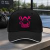 OK Sumo Pattern Adjustable Baseball Cap Lightweight Unisex Printed Hat for Outdoor Activities Weddings Parties