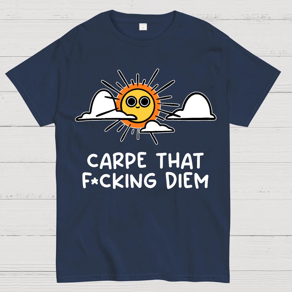 Carpe Diem Cotton Summer Casual Cool Loose T-Shirt