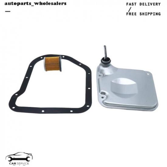 Fits Subaru Forester XV Crosstrek Impreza Transmission Oil Pan Gasket Filter Kit