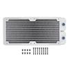 Water Cooling Radiator 14 Flat Pipe Heat Exchanger Radiator G14 Thread Liquid Heat Exchanger for