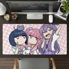 Yami Kawaii Menherachan Коврик для мыши Большой Нескользящий Водонепроницаемый Коврик Прошитый край Клавиатурный коврик Для игр Ежедневного офиса