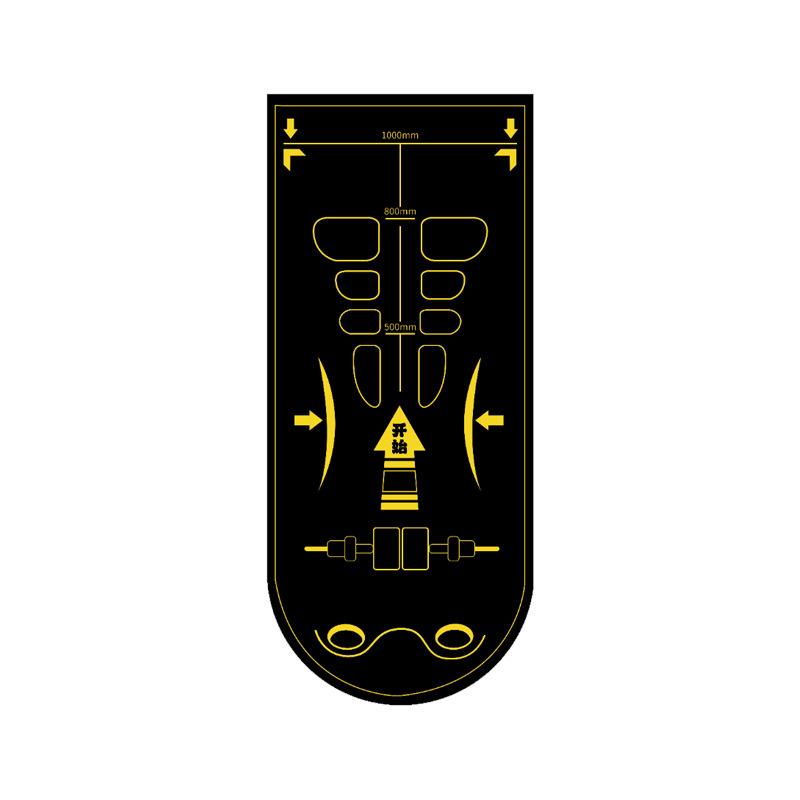 1 шт. коврик для йоги с весами, нескользящий, экологически чистый, для фитнеса, упражнений на живот, коврик для тренировок, для домашнего фитнес-оборудования