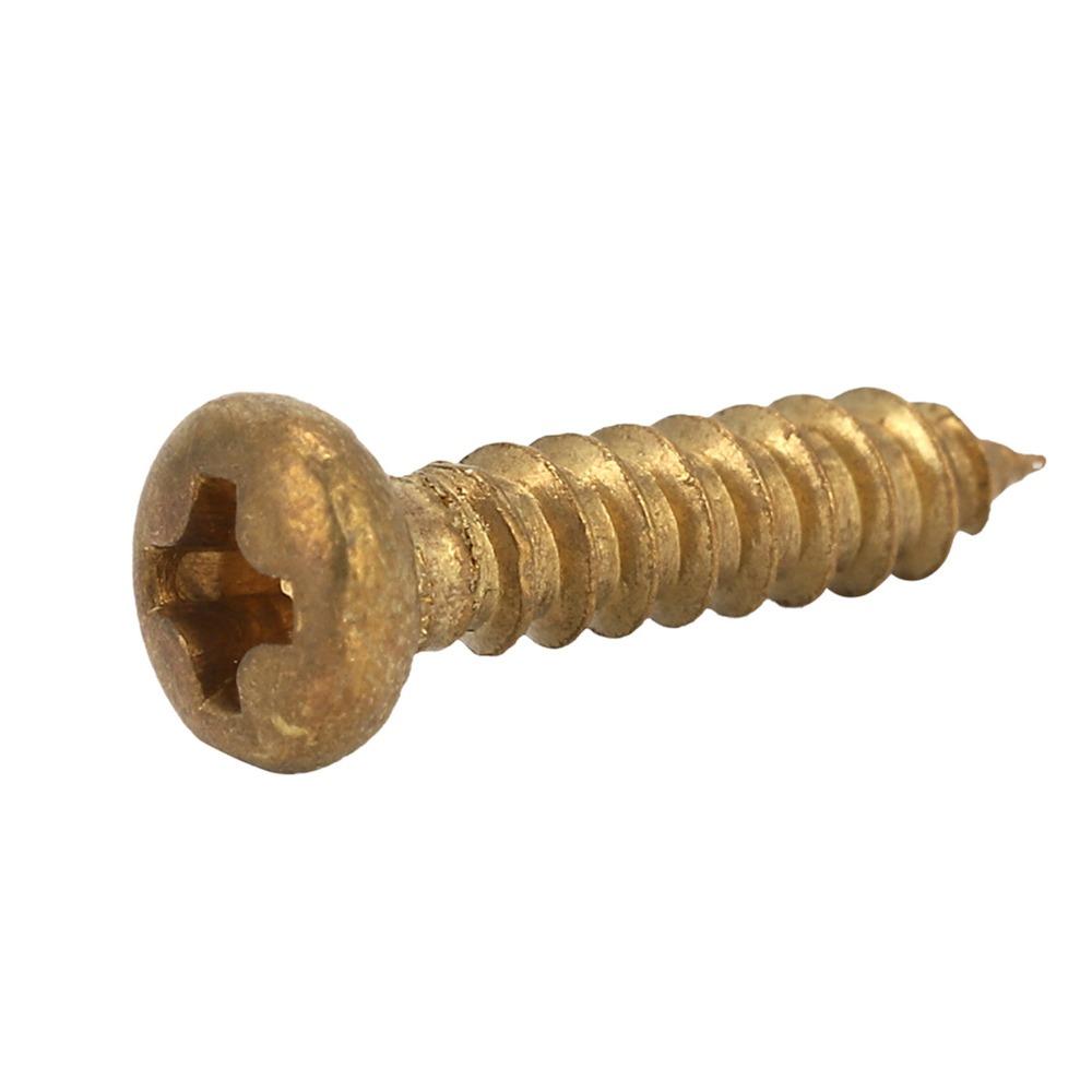 100PCS Metal Guitar Tuning Pegs Golden Color Machine Head Screws For Electric Guitar