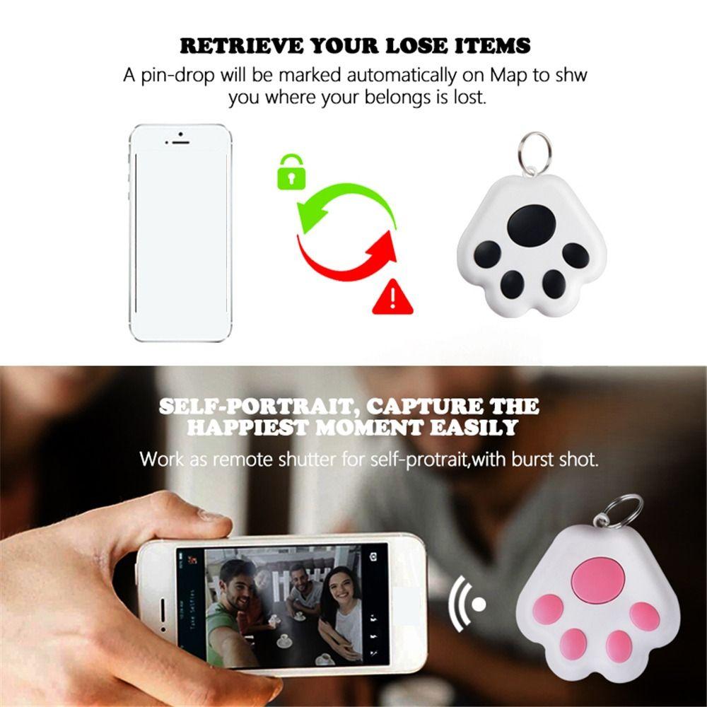 Беспроводной Bluetooth смарт-тег Selfie Anti-Lost Устройство для поиска ключей Поиск домашних животных Трекер