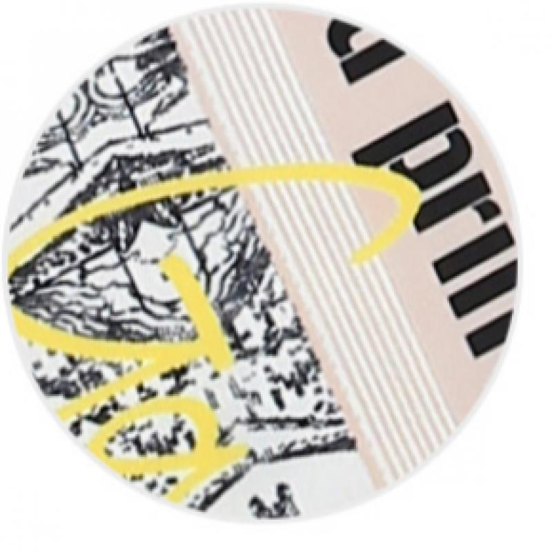 [She S miSS] иллюстрированный цветной шарф SSaSfo12020 Lp