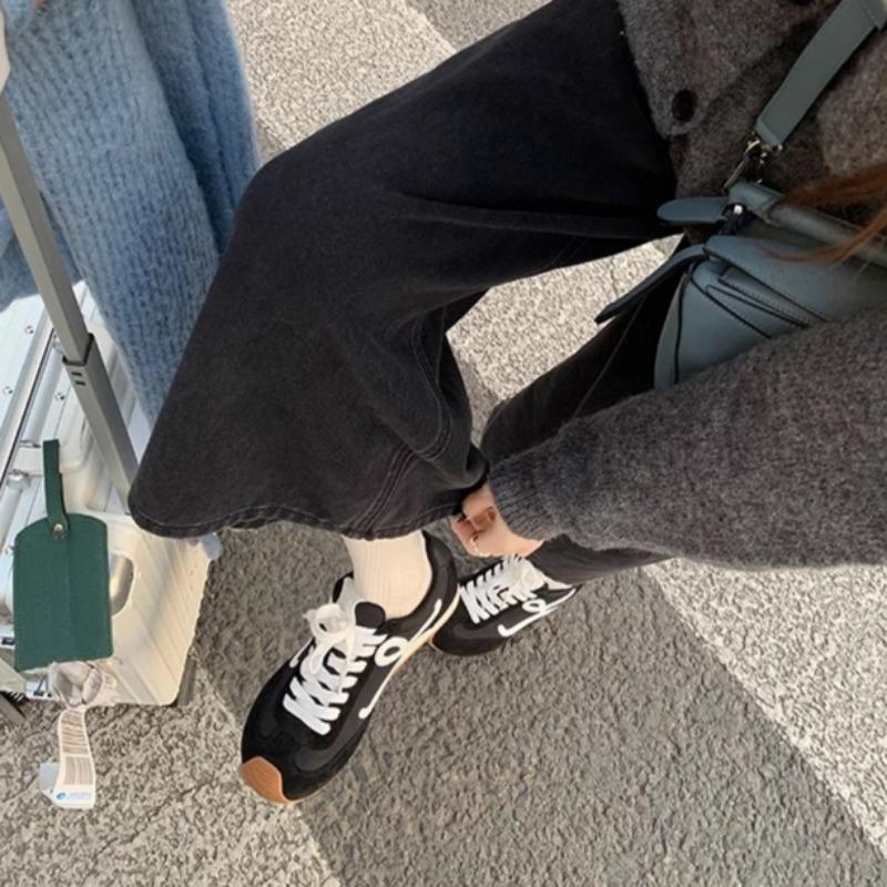 Асимметричные туфли с большим носком, повседневные кроссовки на шнуровке из натуральной кожи, немецкие кроссовки Forrest Gump