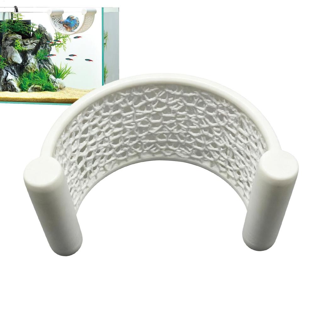 Aquarium Fish Hideout Floating Betta Hide Shrimp Cave Hammock Floating Feeder for Betta and Small Fish Tank Decor Safe Shelter