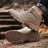 Hiking Shoes Men Boots Mid-top Outdoor Comfortable Breathable Ankle Boots Anti-slip Lace-up Casual Sports Shoes for Men