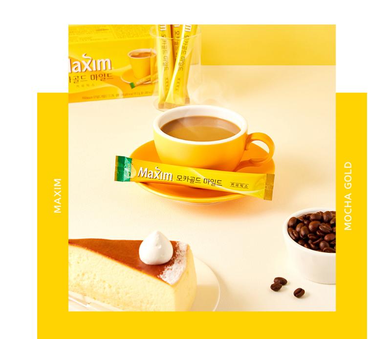 [Maxim] Mocha Gold Mild Coffee Mix 12g X 50 Sticks / Instant Coffee