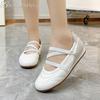 Модные женские сандалии на плоской подошве Мэри Джейн Женская спортивная обувь Летние 2025 Бренд Лоферы Повседневная обувь Комфорт Мягкая кожа Zapatillas