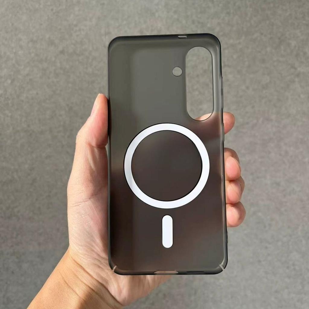 Чехол для Samsung Galaxy A57 A37 Стильный Простой Прозрачный Противоскользящий Магнитный Чехол для Samsung Galaxy A 57 Ударопрочный Funda
