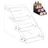 Transparent Acrylic Display Stand Multi-layer Strong Load-bearing Easy Assembly Perfume Organizer Versatile Display Stand Shelf