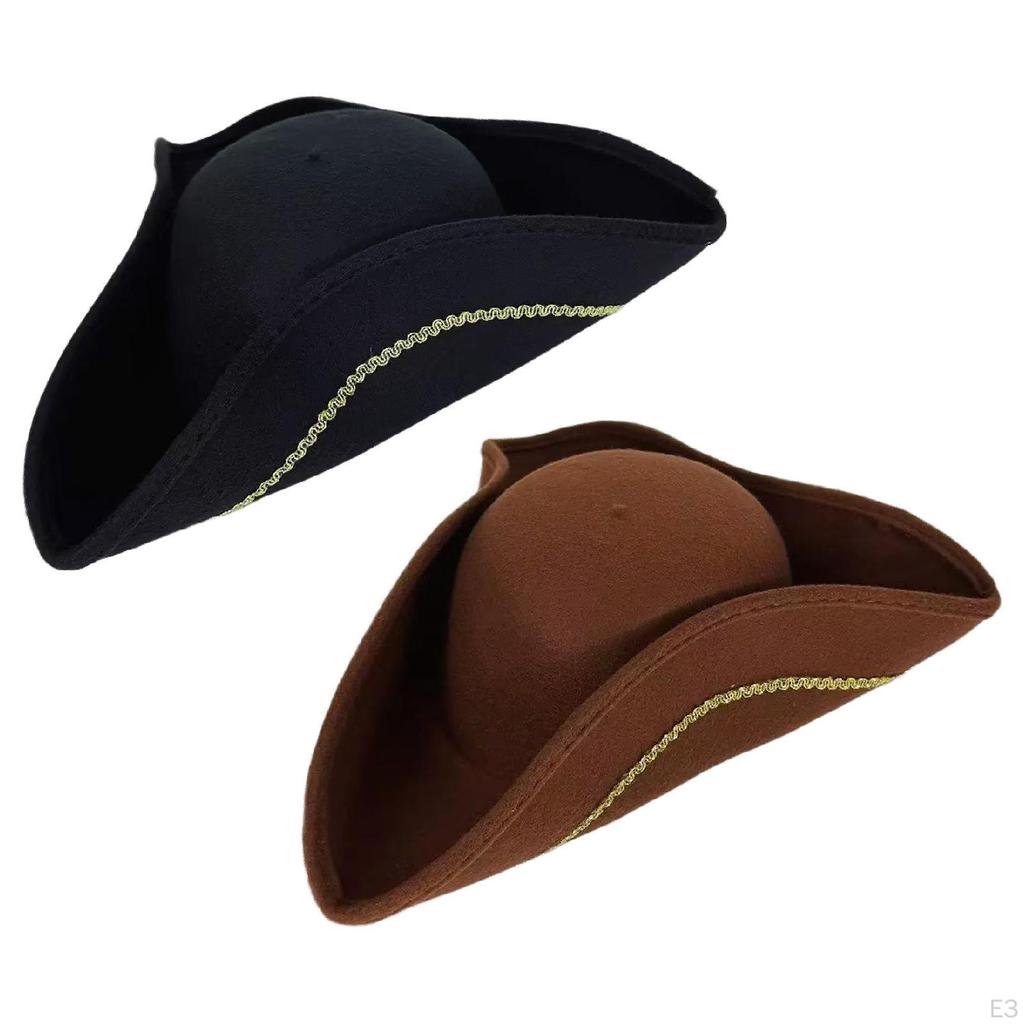 Декоративная пиратская шляпа для взрослых мужчин/женщин для выступлений на сцене, ролевых игр