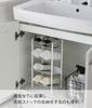 Yamazaki Tower Bottle 4 20 x x 40 Perfect for Kitchen Stockpiling and Model 4304 Under-Sink Storage, Tiers, White, Approx. 20.5 cm, Storage,