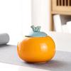 Lucky Persimmon & Orange Ceramic Storage Jars Gift Set