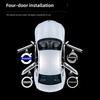 2pcs Volvo HD  Car Door Welcome Light Led Projector Lamp For Xc60 Xc90 V40 V60 S60 V50 V90 S80 C40 XC40 V70 XC70 C30 C70 Rdesign