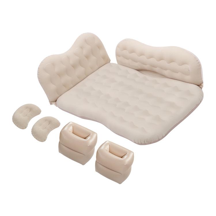 Автомобильная утолщенная раздельная надувная кровать для автомобиля, складная кровать для внедорожника, седана, задняя выхлопная труба, кровать, аксессуары для автомобильной кровати