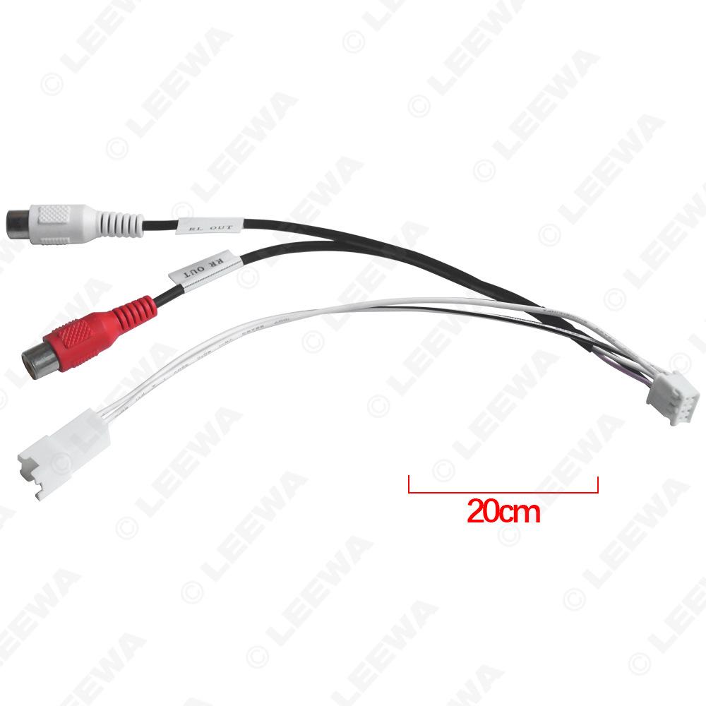 8-контактный аудиокабель для 9-10,1” Android-экранов, сохраняет CAN Bus RX/TX