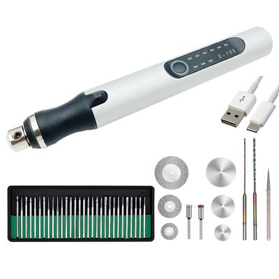 USB-ручка для гравировки, электрическая пилка и полировщик для ногтей, машина для резки DIY с трехскоростной регулировкой