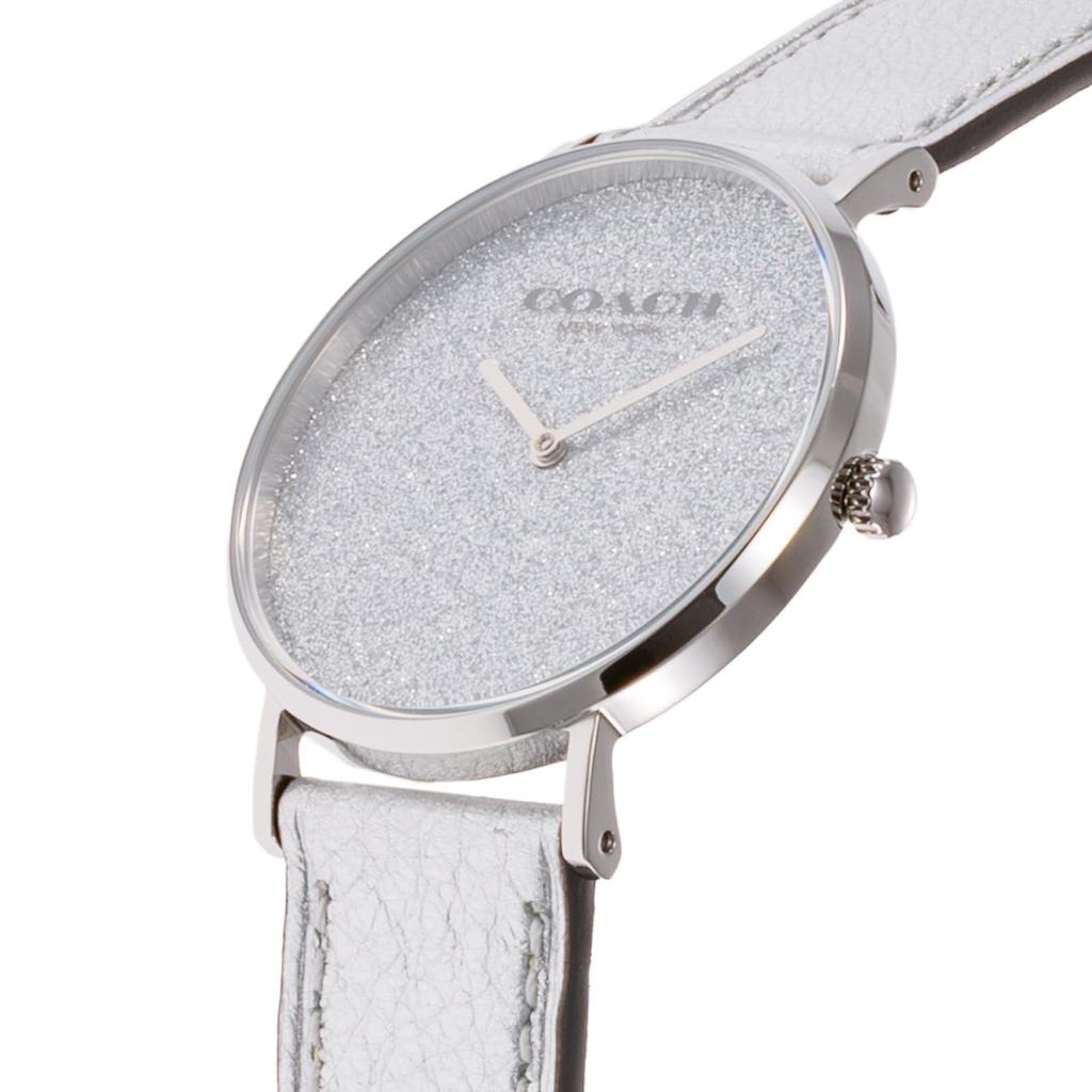 Часы PERRY из нержавеющей стали с минеральным стеклом, кварцевые, повседневные, водонепроницаемые, 14504076, серые [Coach] женские [Товар]