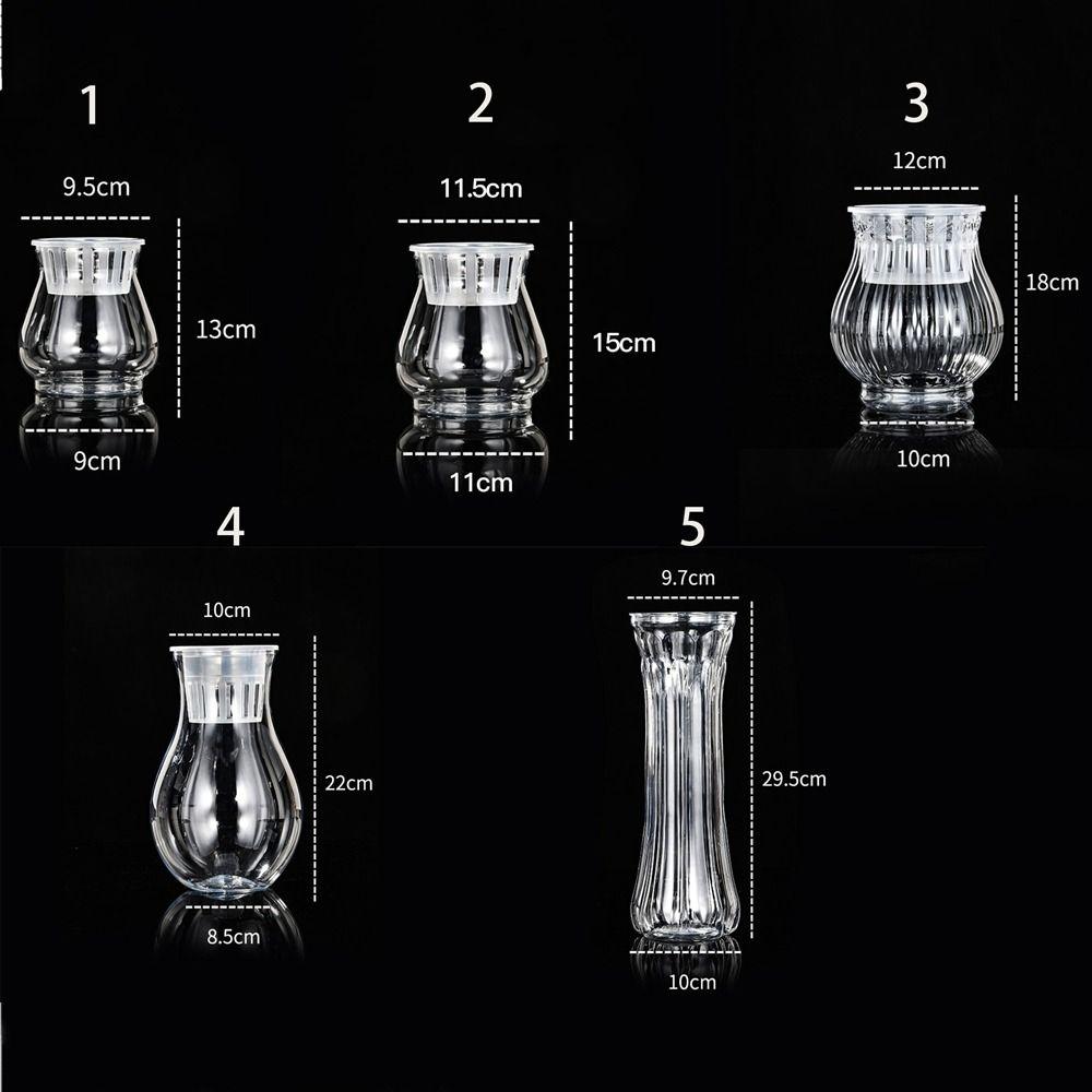 Floor-standing Aquatic Plant Container Plastic Hydroponic Flower Pot Creative   Living Room