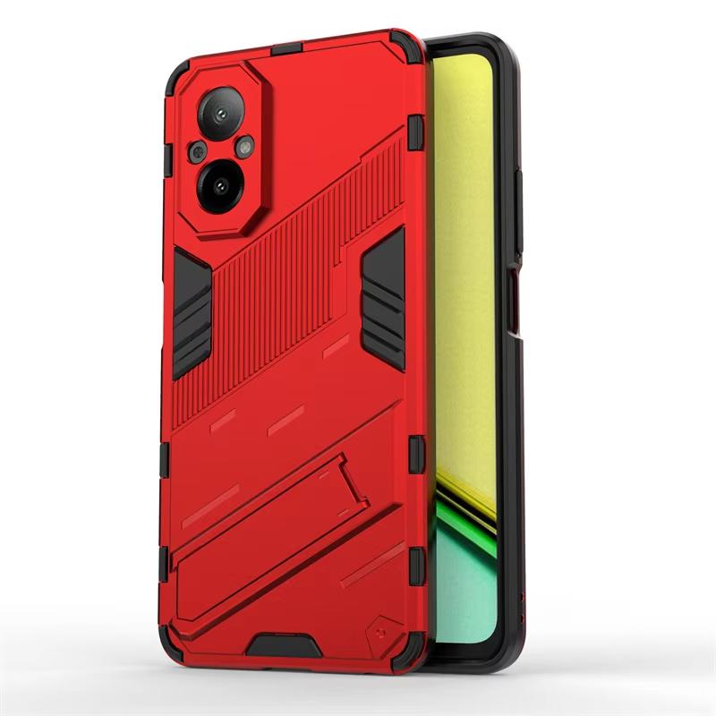 Для OPPO Realme C67 4g задняя крышка телефона чехол противоударный броня против падения усиление углов защитный подставка чехол Funda Cases