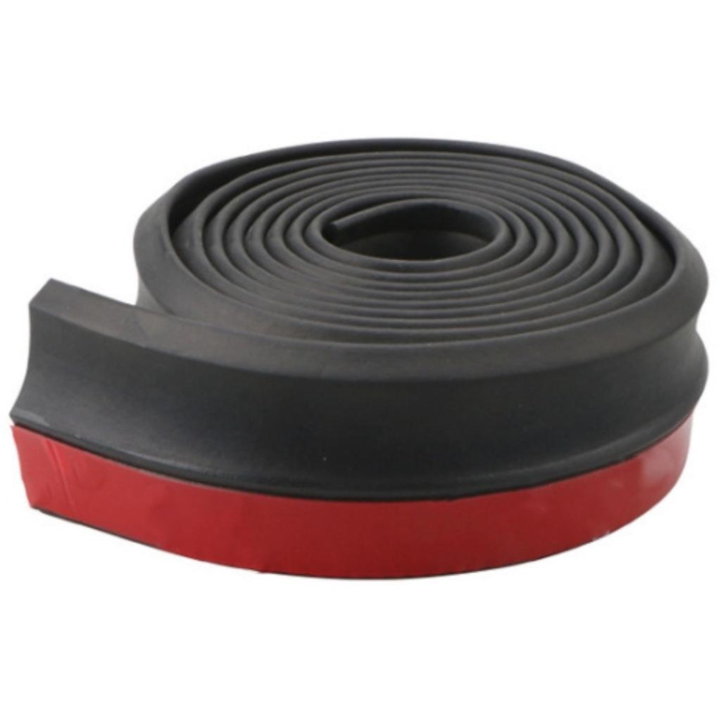 Under Lip Mall 8.2 Feet (2.5 M) Lip Spoiler EPDM Rubber Sponge Material for