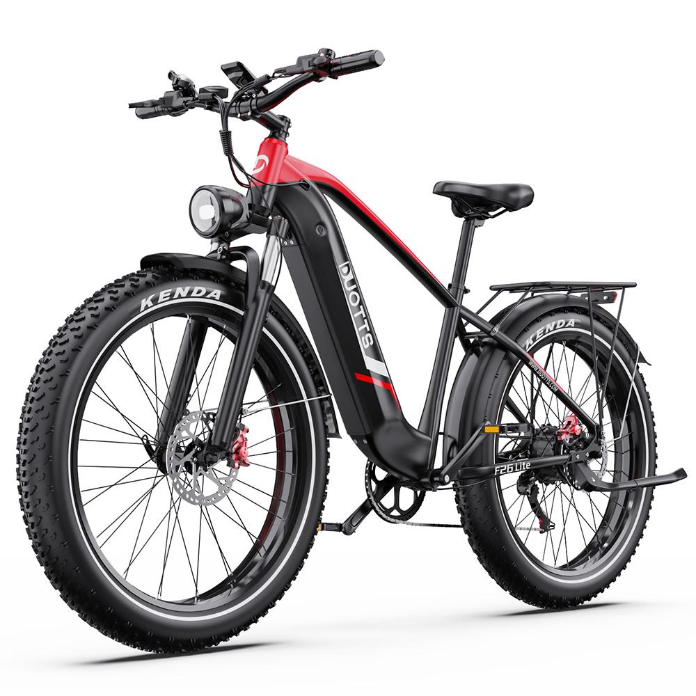 Duotts F26 Lite Electric Bicycle 750W Motor 26" Fat Tire Adult Electric Bike 48V 18AH LCD Display Max Load 150Kg With App
