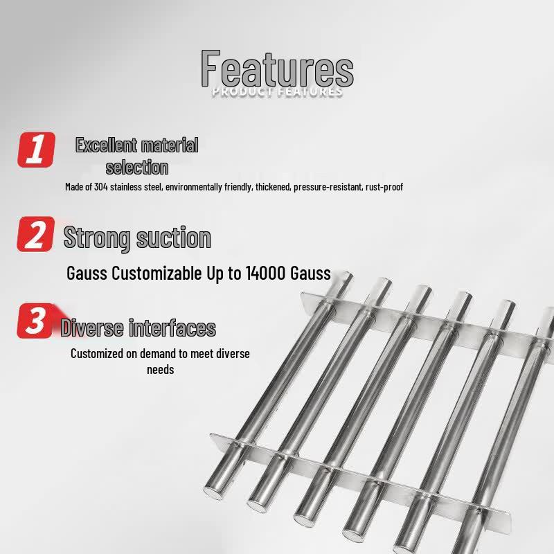 Square Magnetic Iron Remover