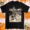 Satyricon Темно-черная хлопковая футболка S-5XL МУЖСКАЯ Унисекс футболка