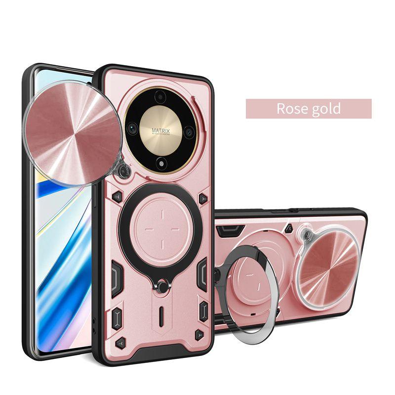 Protective Cover For Honor Magic 6 Lite Magic 6 Pro X9b X8b X7b 5G Case Stand Holder Lens Protection Shockproof Funda Coque Capa