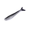 10PCS/Bag Fishing Soft Bait 7.5cm Wobbler Artificial Bait Shrimp Odor with Salt Rubber Bass Fishing Lure Crankbait Swimbait Lures