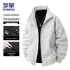 ROMON Мужская деловая повседневная рабочая куртка со стойкой