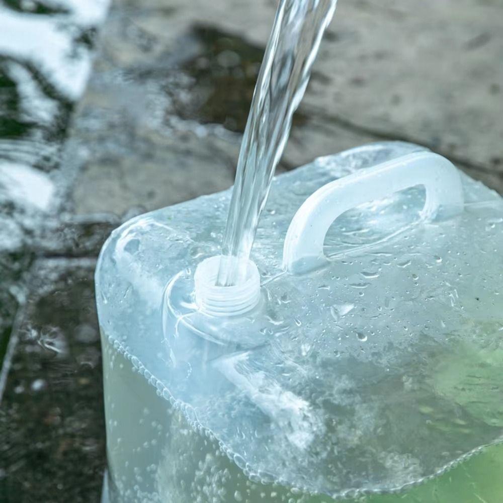 5-20L Collapsible Bucket Leakproof Foldable Water Canister Reliable Folding Water Bag Emergency