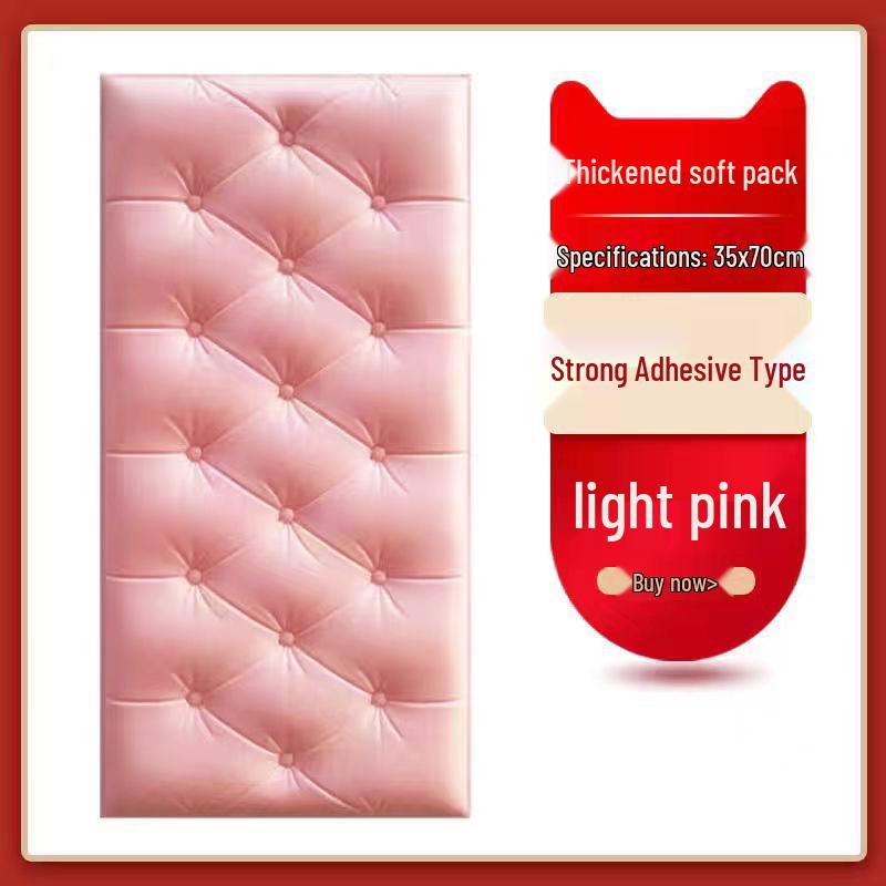 Самоклеящаяся мягкая подушка-спинка для детской прикроватной тумбочки