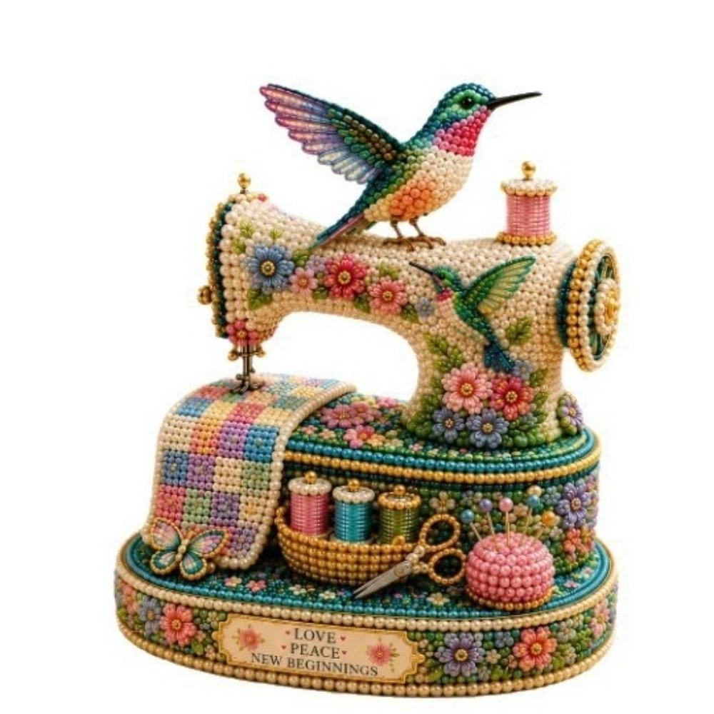 Premium Beads 3D Diamond Art Kit 3D Beaded Beaded Craft Kit New Beaded DIY Kit for Home Decor