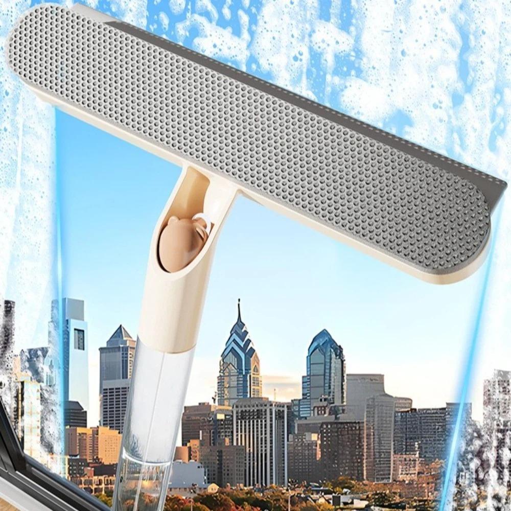 Extendable Glass Wiper Four-in-One Mirror Cleaner Glass Clean Scraper  Shower