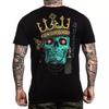 T Shirt Uomo Sullen Art Co Heavy Is The Crown Premium Nera Tatuaggio Biker