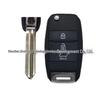 Складной корпус автомобильного ключа Hyundai с 3 кнопками