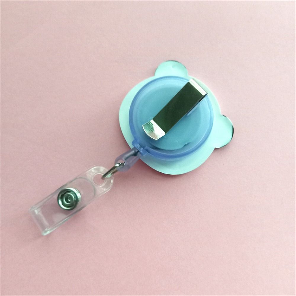 Карты-ключи Медвежонок-шнурок Держатель бейджа медсестры Выдвижная катушка для бейджа Держатель именных карт Зажимы для удостоверений личности