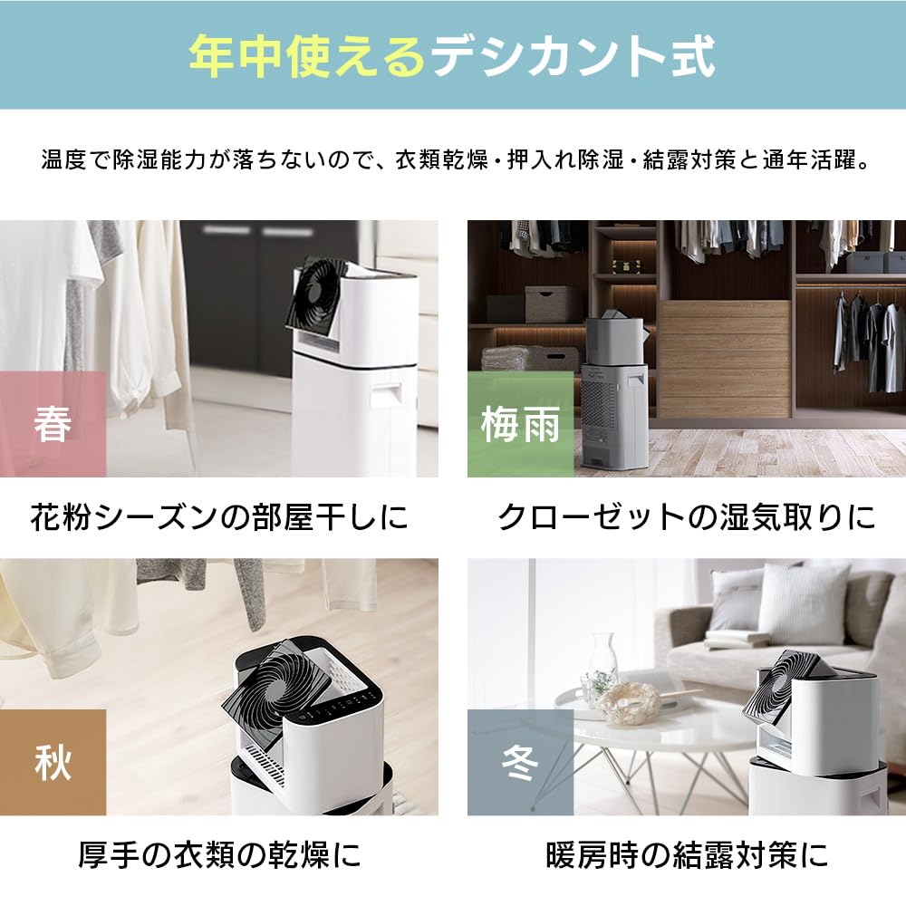 Осушитель для одежды Iris Ohyama 13 Tatami включает в себя таймер осушения, скорость, тихий, большой, без плесени, осушитель для гостиной в сезон дождей,